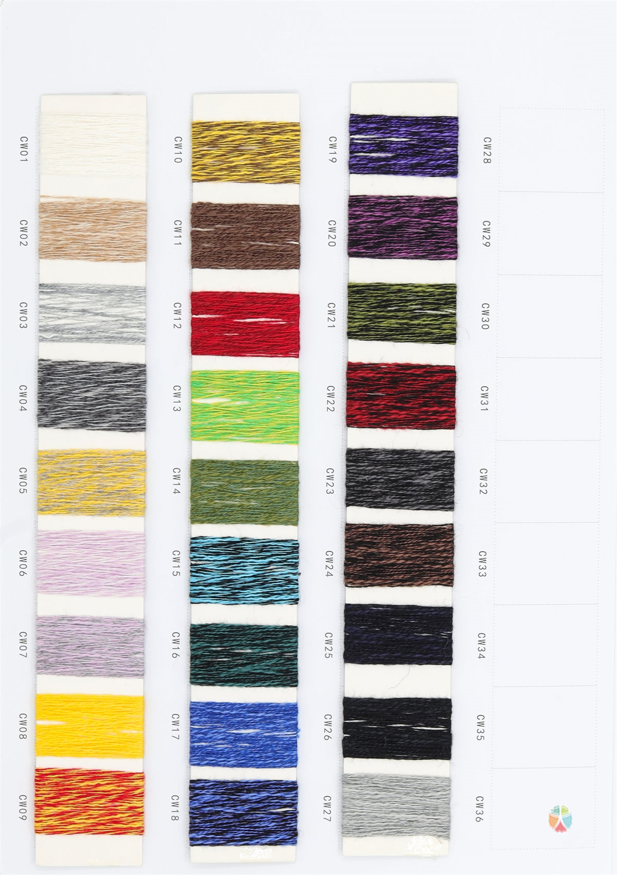 1/9NM 8Wool 37Cotton 20Viscose 9Nylon 9Acrylic