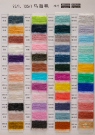 9S/1 13S/1 8mohair 30nylon 15wool 47acrylic