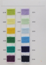 1/22NM 33ultrafine mohair 33wool 34nylon