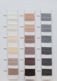 2/16NM 30organic mercerized wool 70bulky acrylic fiber