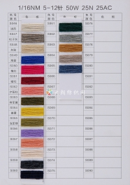 1/16NM 50wool 25nylon 25acrylic