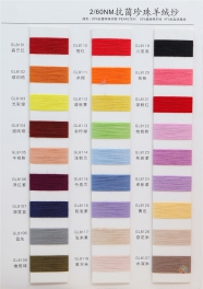 2/60NM 20PEARLTEX 33superfine cashmere 47anti-pilling acrylic fiber