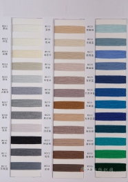 48/2 9pre-mercerized wool 38antibacterial fiber 30anti-pilling acrylic fiber 23nylon