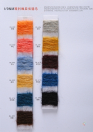 1/9NM 30imitated Loma 33environmental protection fiber 25imitated wool 10nylon 2spandex