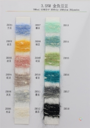 3.5NM 7%Wool 51%RCE-P 30%Poly 10%Nylon 2%Spandex