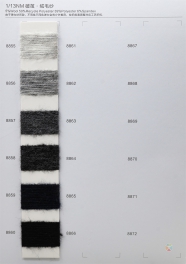 1/13NM 5% wool, 50% recycled polyester, 39% polyester, 6% spandex