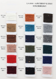 2/4.8NM Acrylic 63.7% Sheep wool 24.7% Polyester fiber 11.6%